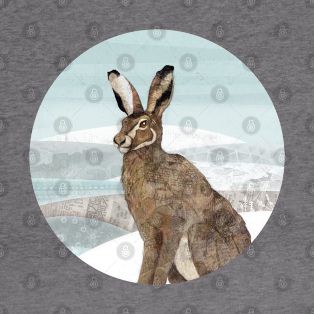 Winter Hare by KatherineBlowerDesigns